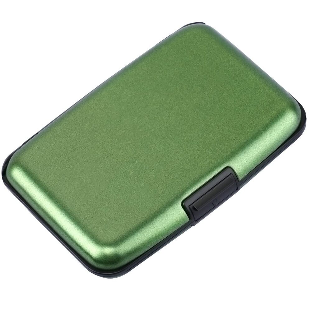 8282 Mini Credit Card Holder ,RFID Blocking Slim Hard Card Case ID Case